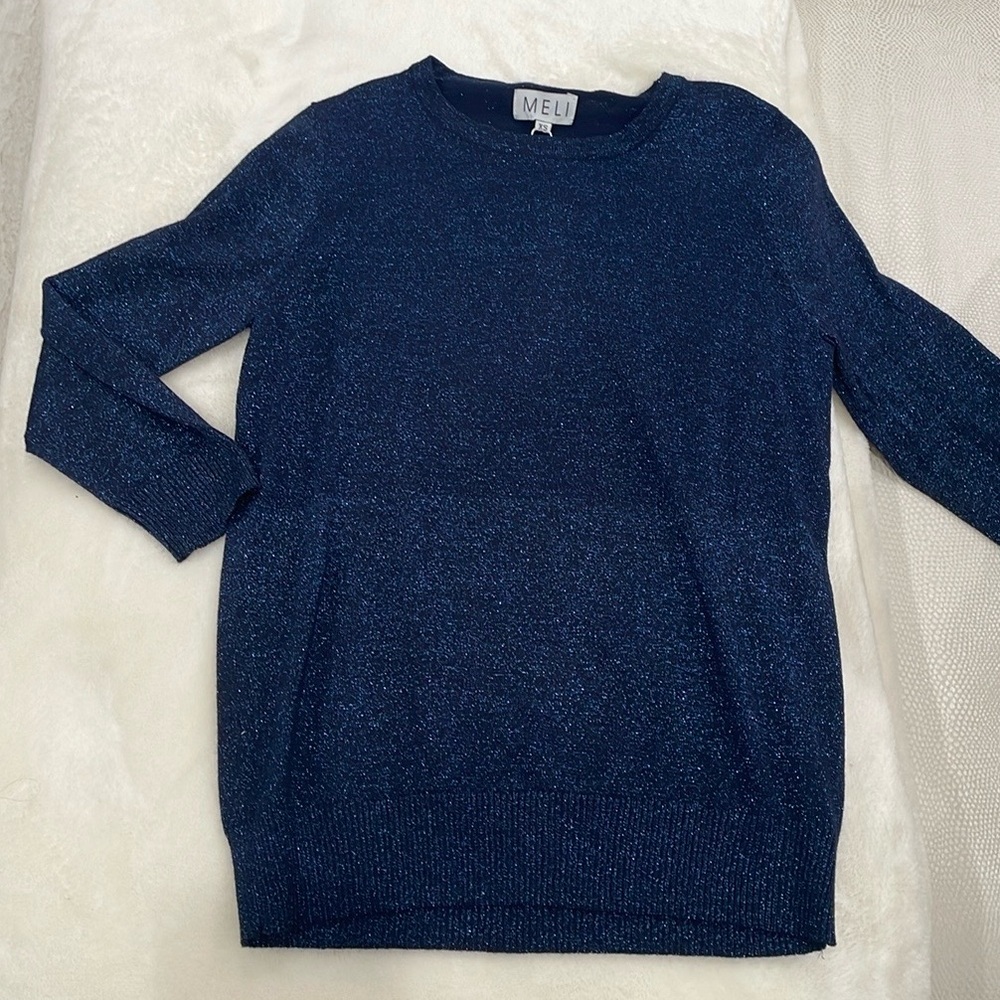 3/4 sleeve sparkly MELI lightweight Sweater